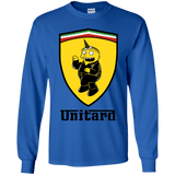 T-Shirts Royal / YS Unitardi Youth Long Sleeve T-Shirt