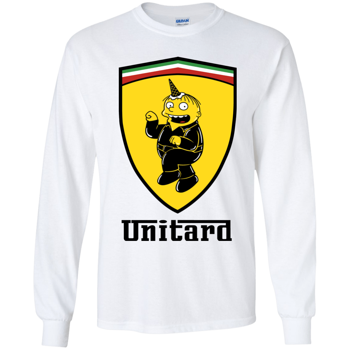 T-Shirts White / YS Unitardi Youth Long Sleeve T-Shirt