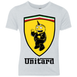 T-Shirts Heather White / YXS Unitardi Youth Triblend T-Shirt