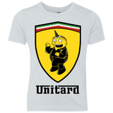T-Shirts Heather White / YXS Unitardi Youth Triblend T-Shirt