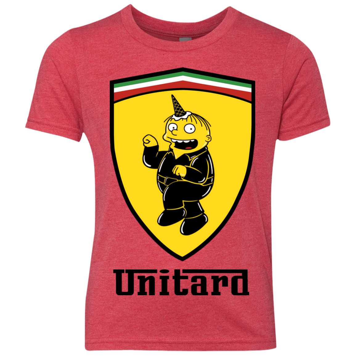 T-Shirts Vintage Red / YXS Unitardi Youth Triblend T-Shirt