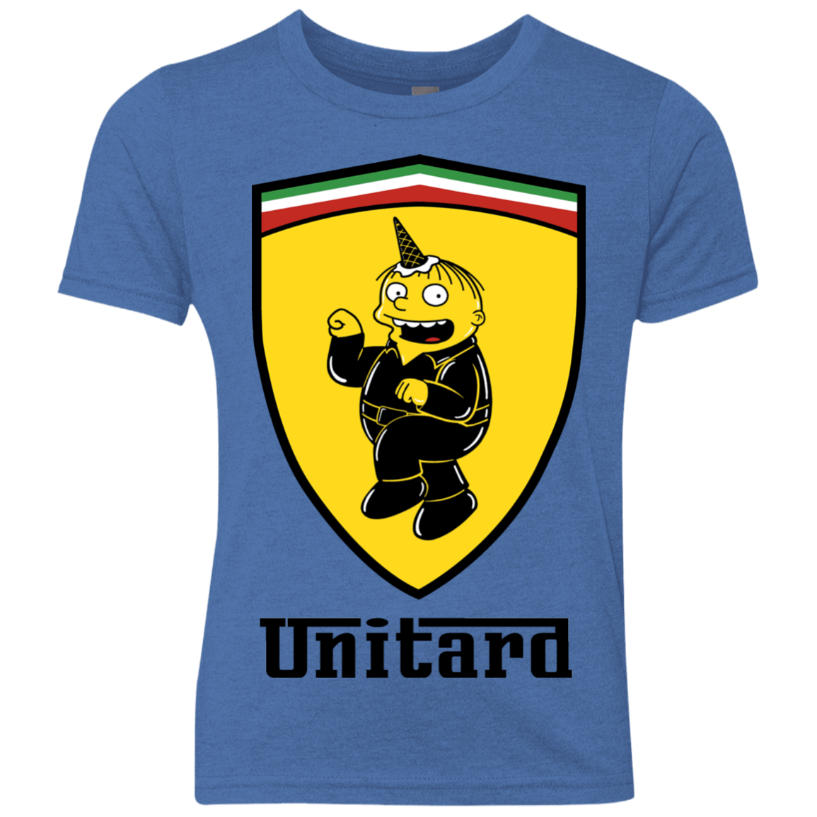 T-Shirts Vintage Royal / YXS Unitardi Youth Triblend T-Shirt