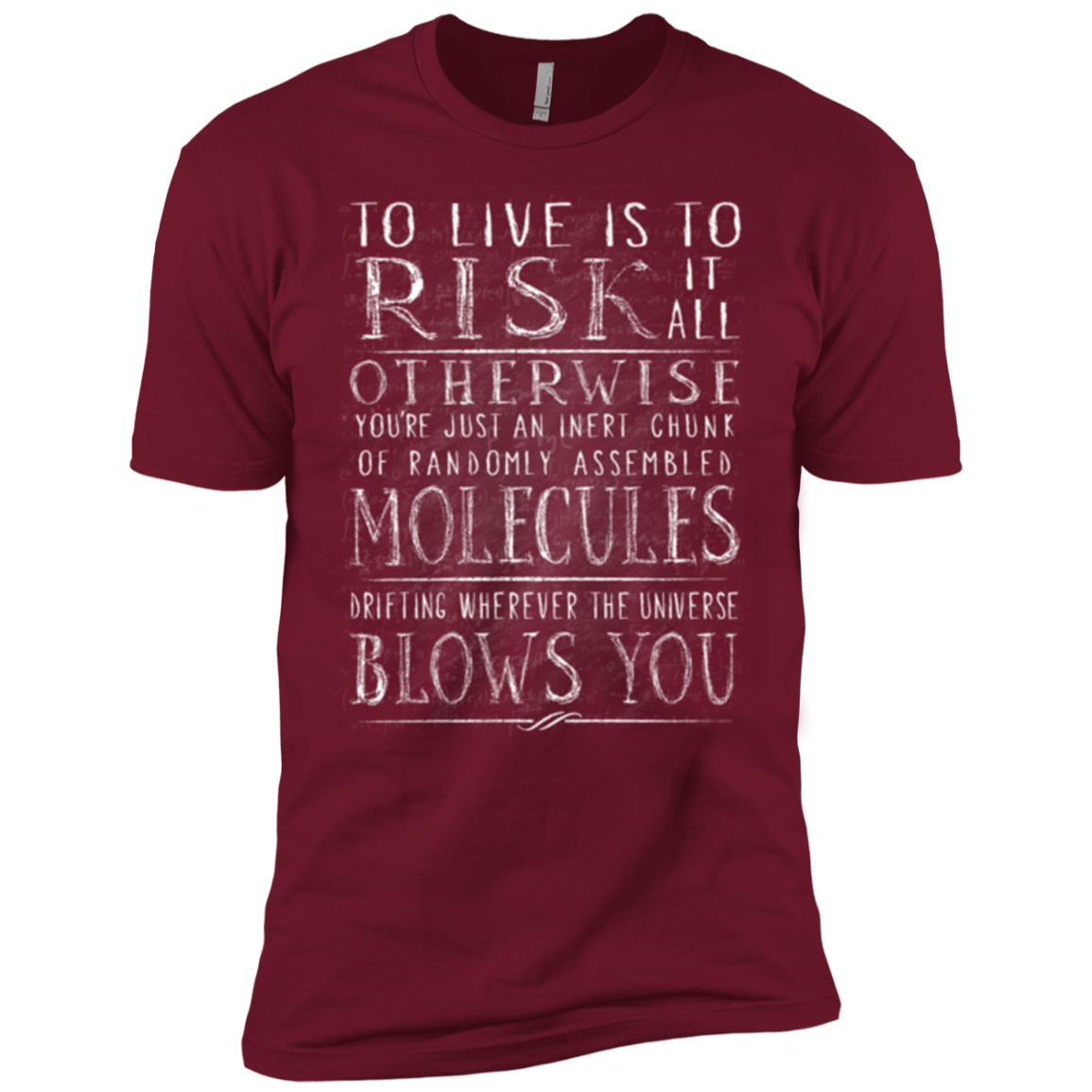 T-Shirts Cardinal / X-Small Universe Blows Men's Premium T-Shirt