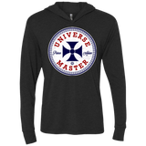 T-Shirts Vintage Black / X-Small Universe Master Triblend Long Sleeve Hoodie Tee