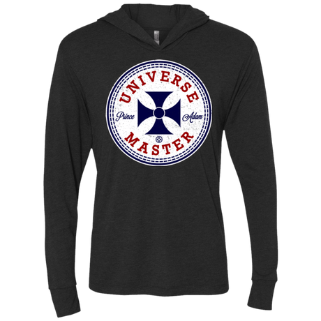 T-Shirts Vintage Black / X-Small Universe Master Triblend Long Sleeve Hoodie Tee