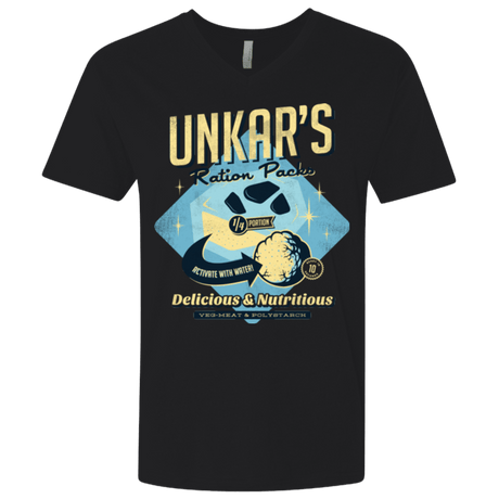 T-Shirts Black / X-Small Unkars Ration Packs Men's Premium V-Neck