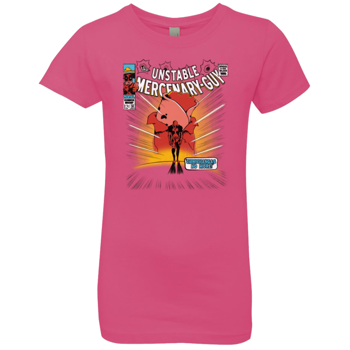 T-Shirts Hot Pink / YXS Unstable Girls Premium T-Shirt