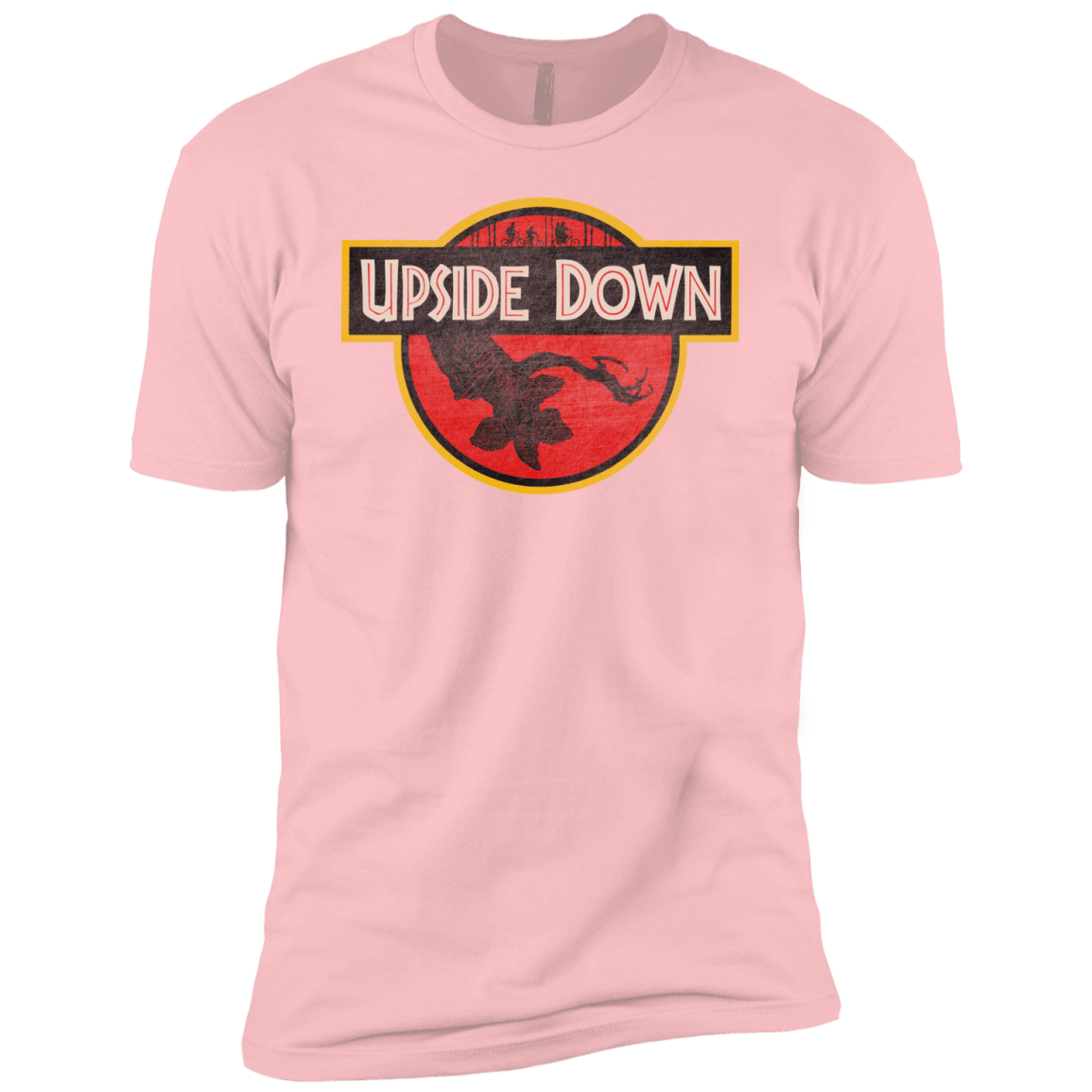 T-Shirts Light Pink / YXS Upside Down Boys Premium T-Shirt