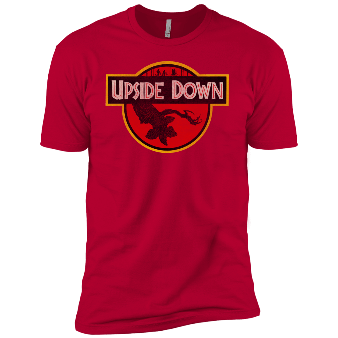 T-Shirts Red / YXS Upside Down Boys Premium T-Shirt