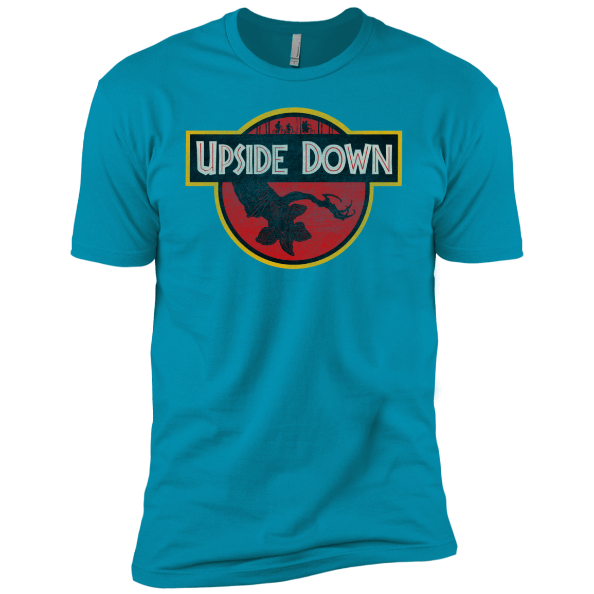 T-Shirts Turquoise / YXS Upside Down Boys Premium T-Shirt