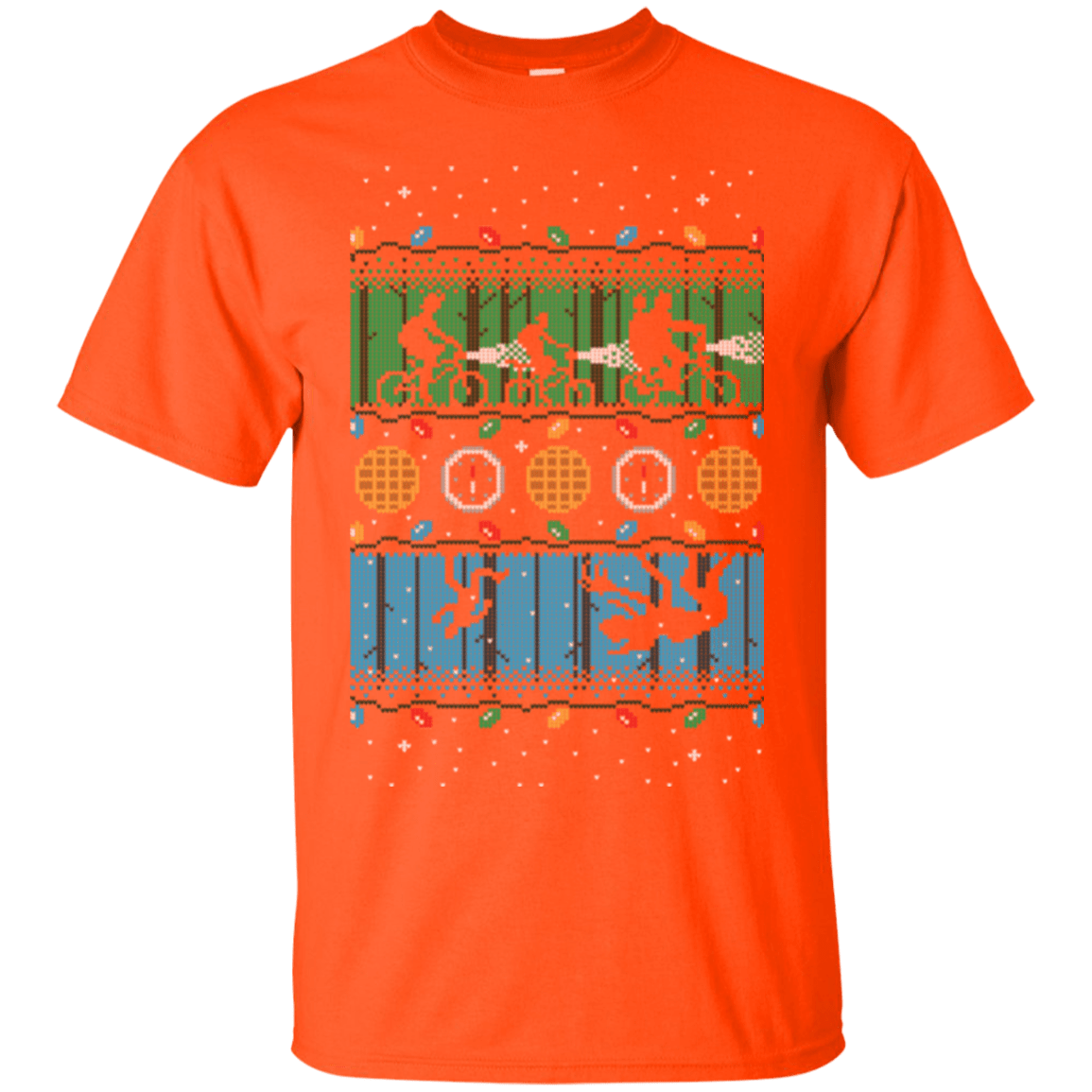 T-Shirts Orange / Small Upside Down Christmas T-Shirt