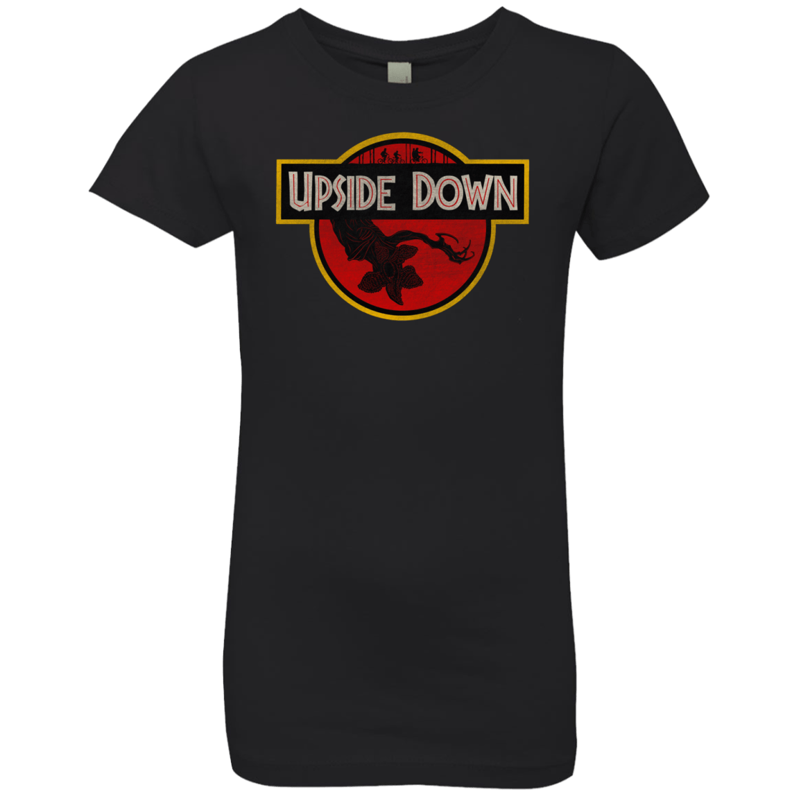 T-Shirts Black / YXS Upside Down Girls Premium T-Shirt