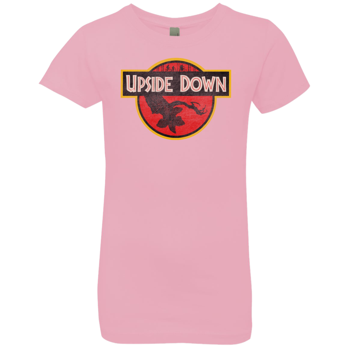 T-Shirts Light Pink / YXS Upside Down Girls Premium T-Shirt