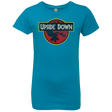 T-Shirts Turquoise / YXS Upside Down Girls Premium T-Shirt