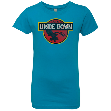T-Shirts Turquoise / YXS Upside Down Girls Premium T-Shirt