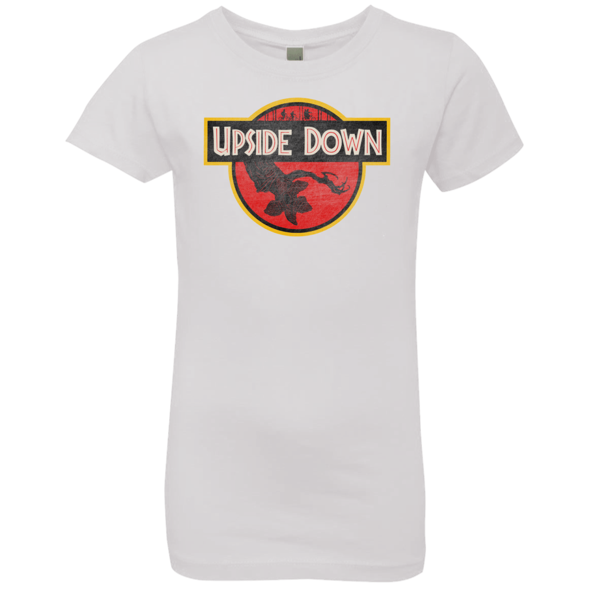 T-Shirts White / YXS Upside Down Girls Premium T-Shirt