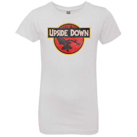 T-Shirts White / YXS Upside Down Girls Premium T-Shirt