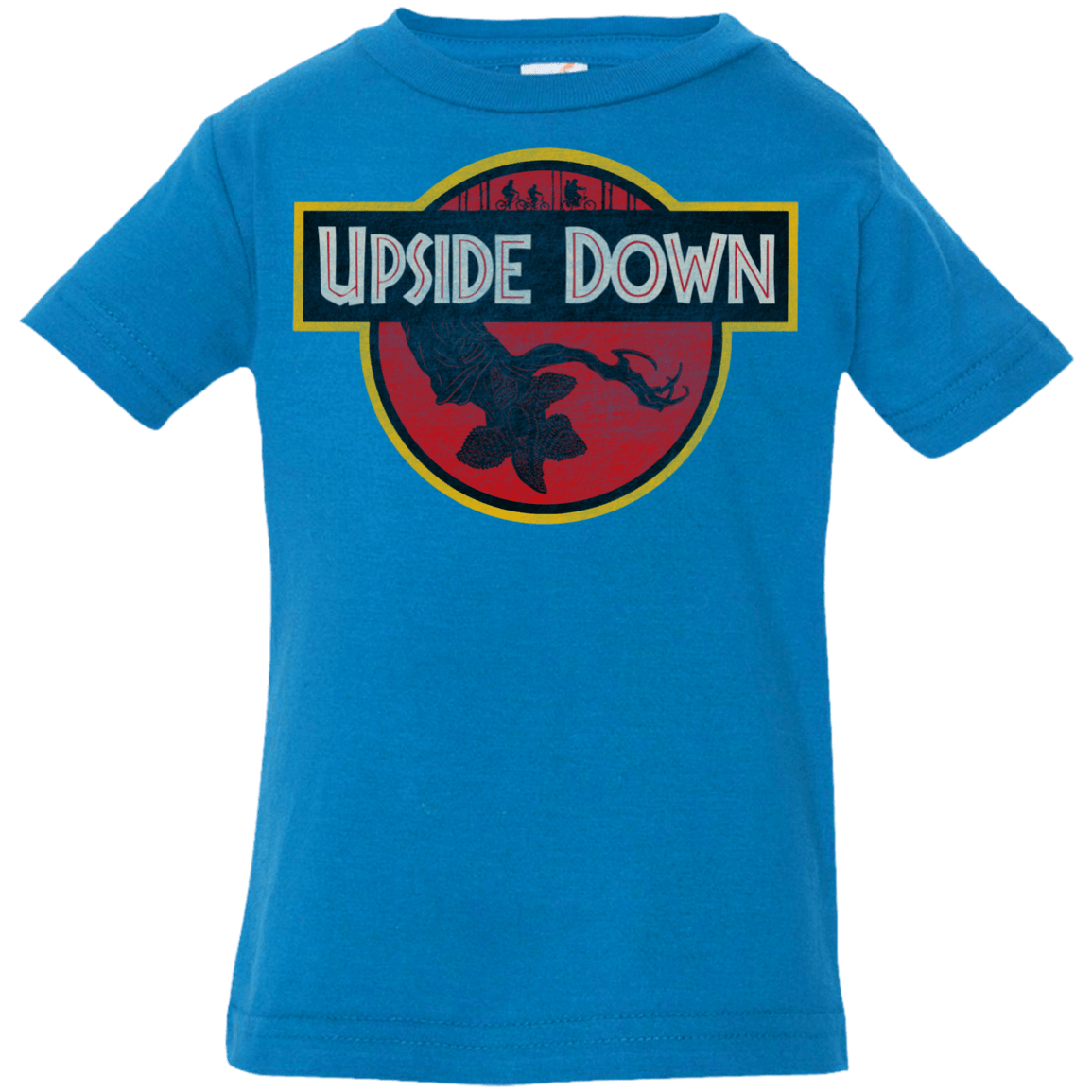 T-Shirts Cobalt / 6 Months Upside Down Infant Premium T-Shirt
