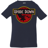 T-Shirts Navy / 6 Months Upside Down Infant Premium T-Shirt