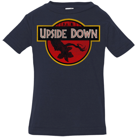 T-Shirts Navy / 6 Months Upside Down Infant Premium T-Shirt
