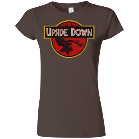 T-Shirts Dark Chocolate / S Upside Down Junior Slimmer-Fit T-Shirt