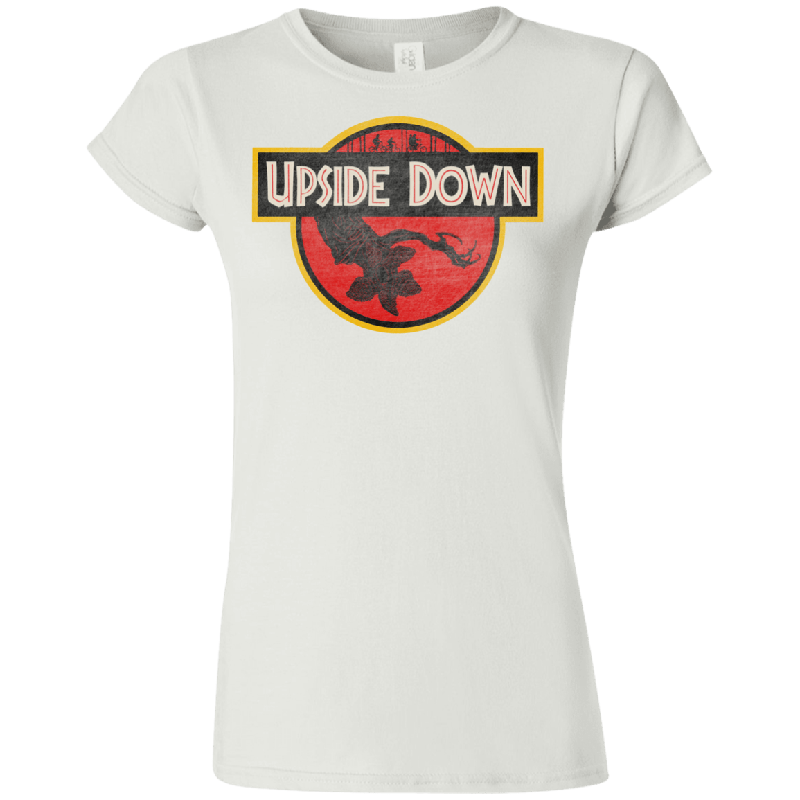 T-Shirts White / S Upside Down Junior Slimmer-Fit T-Shirt