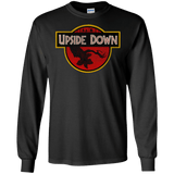 T-Shirts Black / S Upside Down Men's Long Sleeve T-Shirt