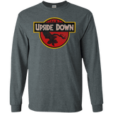 T-Shirts Dark Heather / S Upside Down Men's Long Sleeve T-Shirt