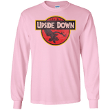 T-Shirts Light Pink / S Upside Down Men's Long Sleeve T-Shirt