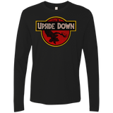 T-Shirts Black / S Upside Down Men's Premium Long Sleeve