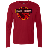 T-Shirts Cardinal / S Upside Down Men's Premium Long Sleeve