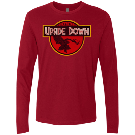 T-Shirts Cardinal / S Upside Down Men's Premium Long Sleeve