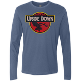 T-Shirts Indigo / S Upside Down Men's Premium Long Sleeve