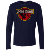 T-Shirts Midnight Navy / S Upside Down Men's Premium Long Sleeve