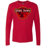 T-Shirts Red / S Upside Down Men's Premium Long Sleeve