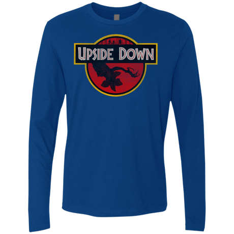 T-Shirts Royal / S Upside Down Men's Premium Long Sleeve