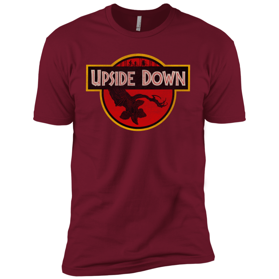 T-Shirts Cardinal / X-Small Upside Down Men's Premium T-Shirt