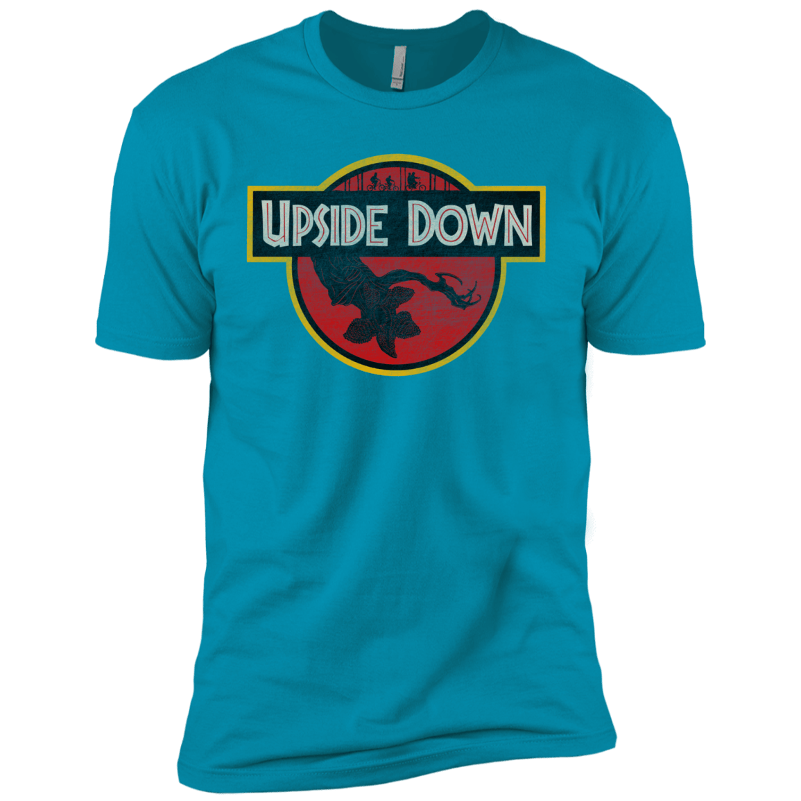 T-Shirts Turquoise / X-Small Upside Down Men's Premium T-Shirt