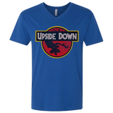 T-Shirts Royal / X-Small Upside Down Men's Premium V-Neck