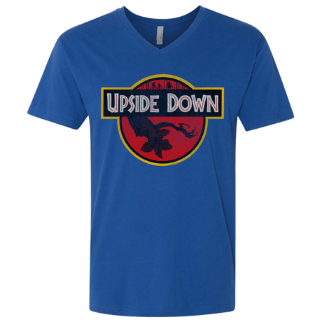 T-Shirts Royal / X-Small Upside Down Men's Premium V-Neck