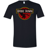 T-Shirts Black / X-Small Upside Down Men's Semi-Fitted Softstyle