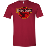 T-Shirts Cardinal Red / S Upside Down Men's Semi-Fitted Softstyle