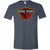 T-Shirts Heather Navy / S Upside Down Men's Semi-Fitted Softstyle