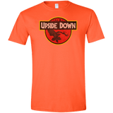 T-Shirts Orange / S Upside Down Men's Semi-Fitted Softstyle