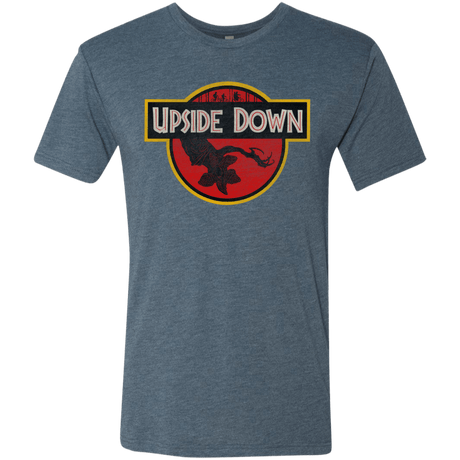 T-Shirts Indigo / S Upside Down Men's Triblend T-Shirt