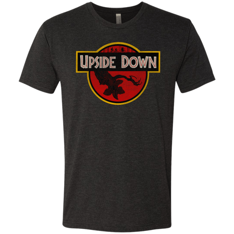 T-Shirts Vintage Black / S Upside Down Men's Triblend T-Shirt
