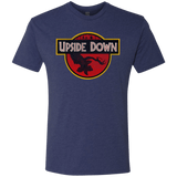T-Shirts Vintage Navy / S Upside Down Men's Triblend T-Shirt