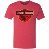 T-Shirts Vintage Red / S Upside Down Men's Triblend T-Shirt