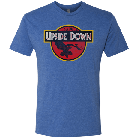 T-Shirts Vintage Royal / S Upside Down Men's Triblend T-Shirt