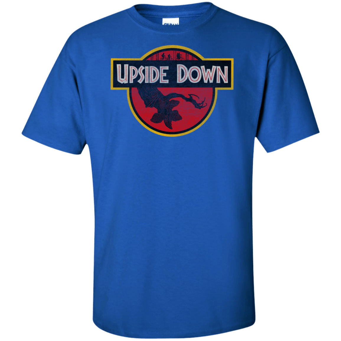 T-Shirts Royal / XLT Upside Down Tall T-Shirt